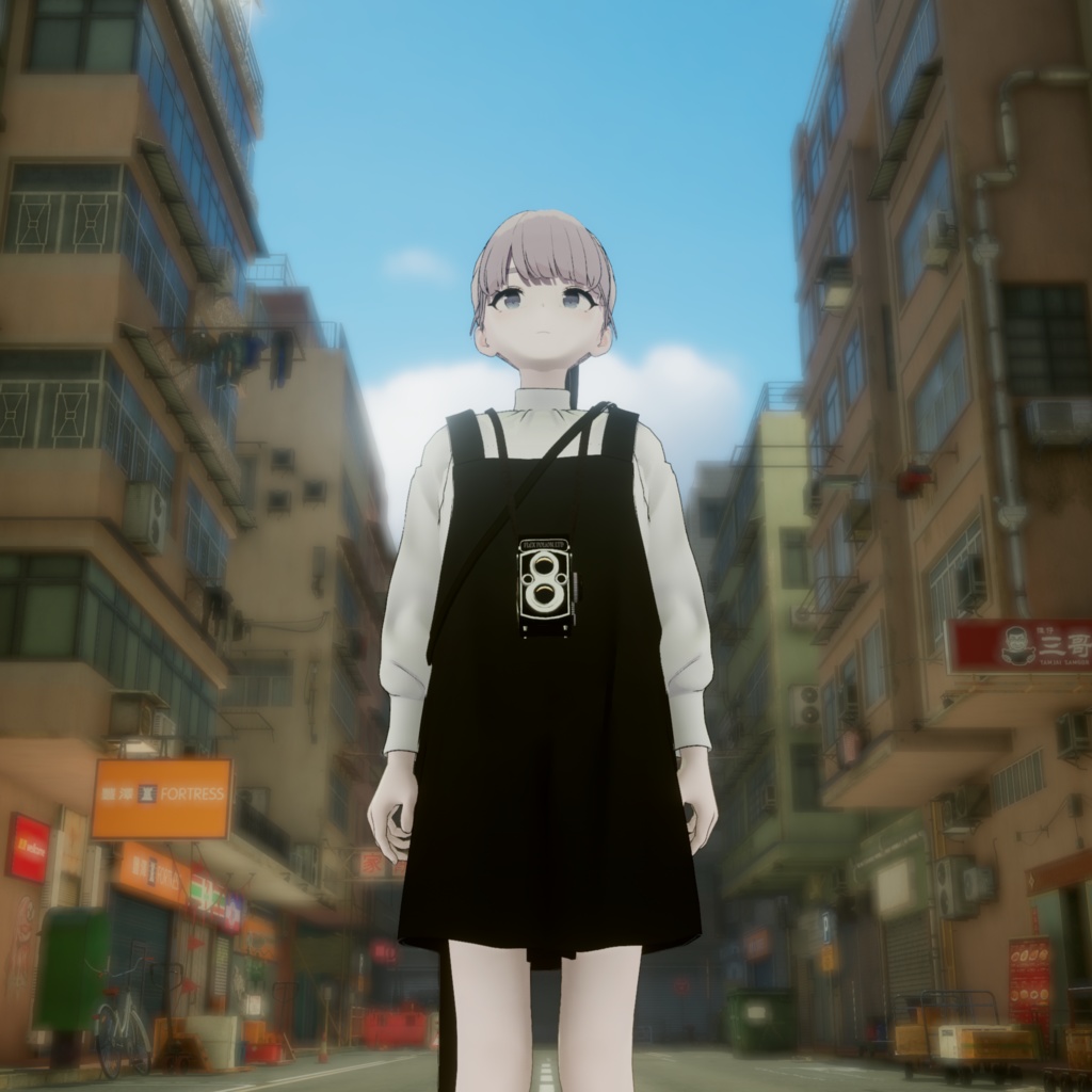 【Physbone搭載】Twin-Lens Camera