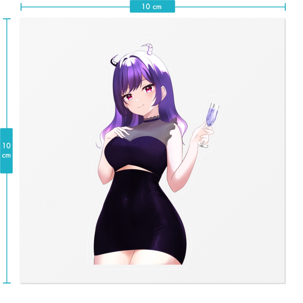 りんごステッカー2