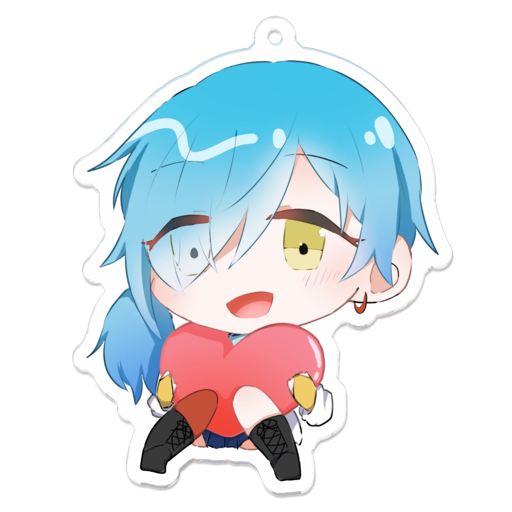 月夜作アクリルキーホルダー