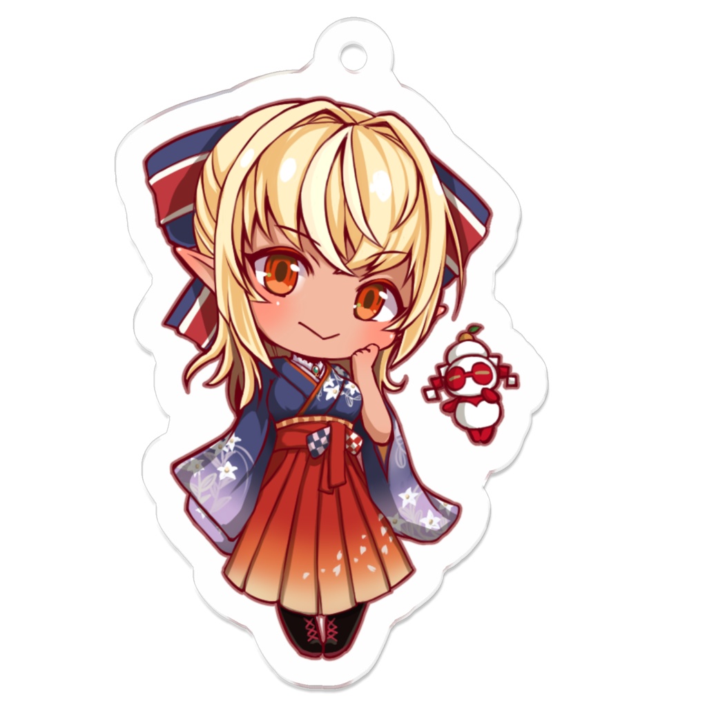 ★非公式 不知火フレア アクリルキーホルダー