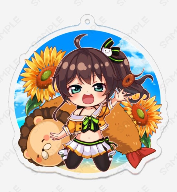 【非公式】 ★夏色まつり アクリルキーホルダー