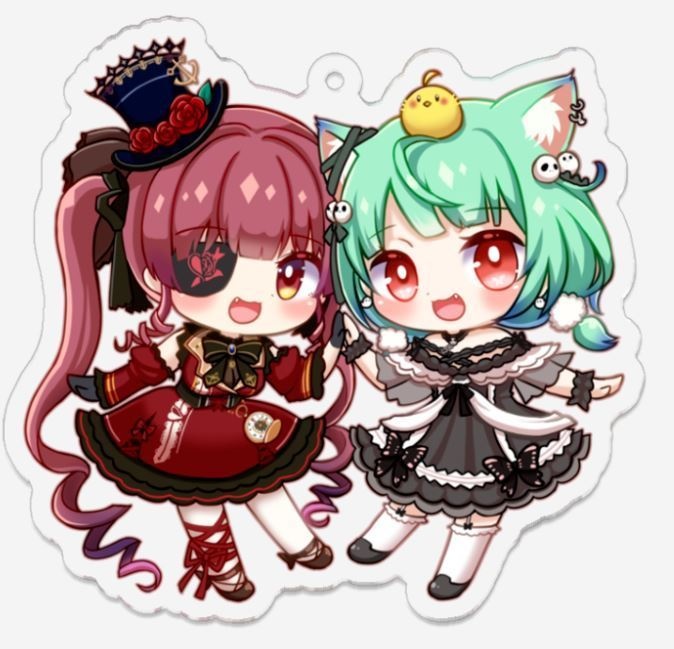 ★非公式 マリるし アクリルキーホルダー