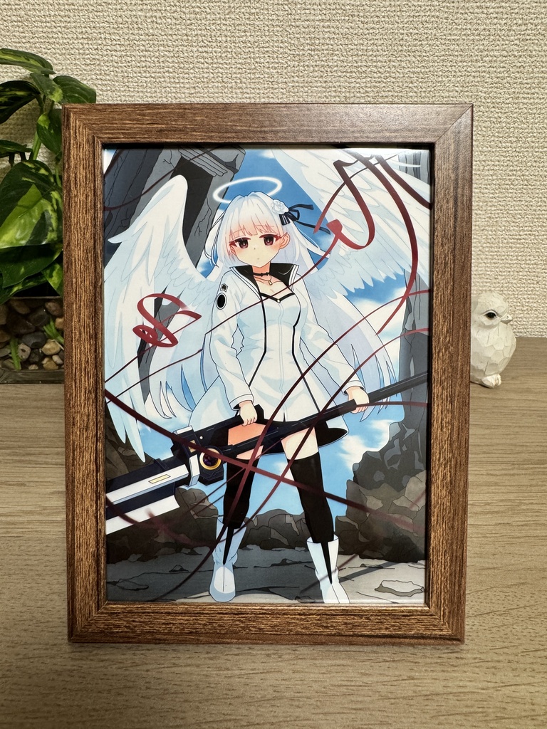 イラスト作品 HLシリーズ 「決別」シリアルナンバー1