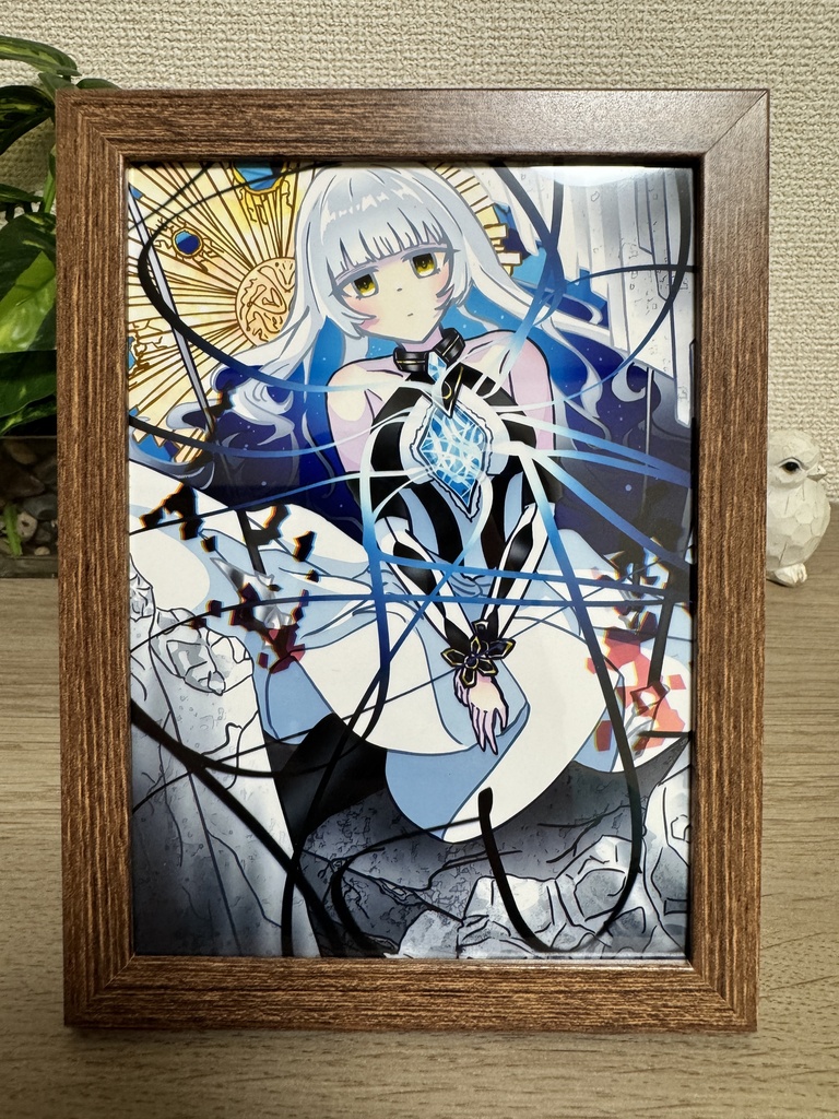 イラスト作品 HLシリーズ 「残響」シリアルナンバー1