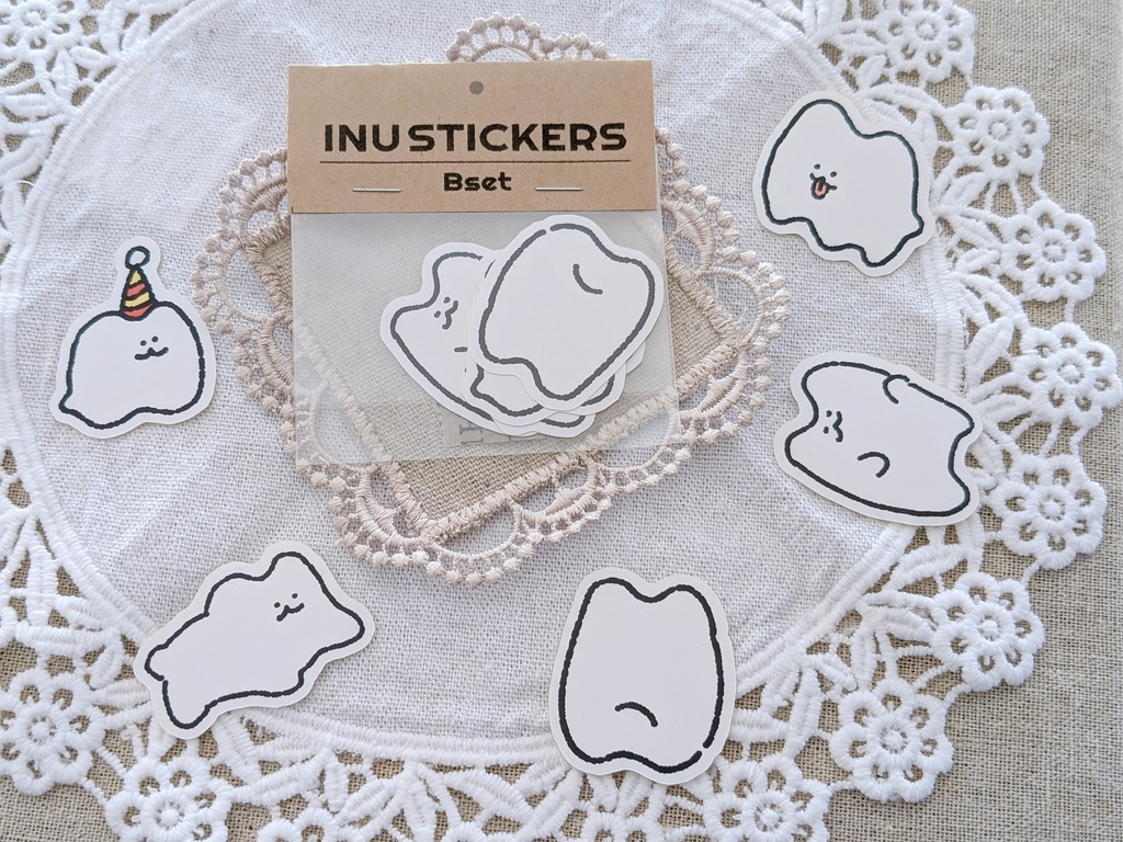 いろんな犬ステッカーB