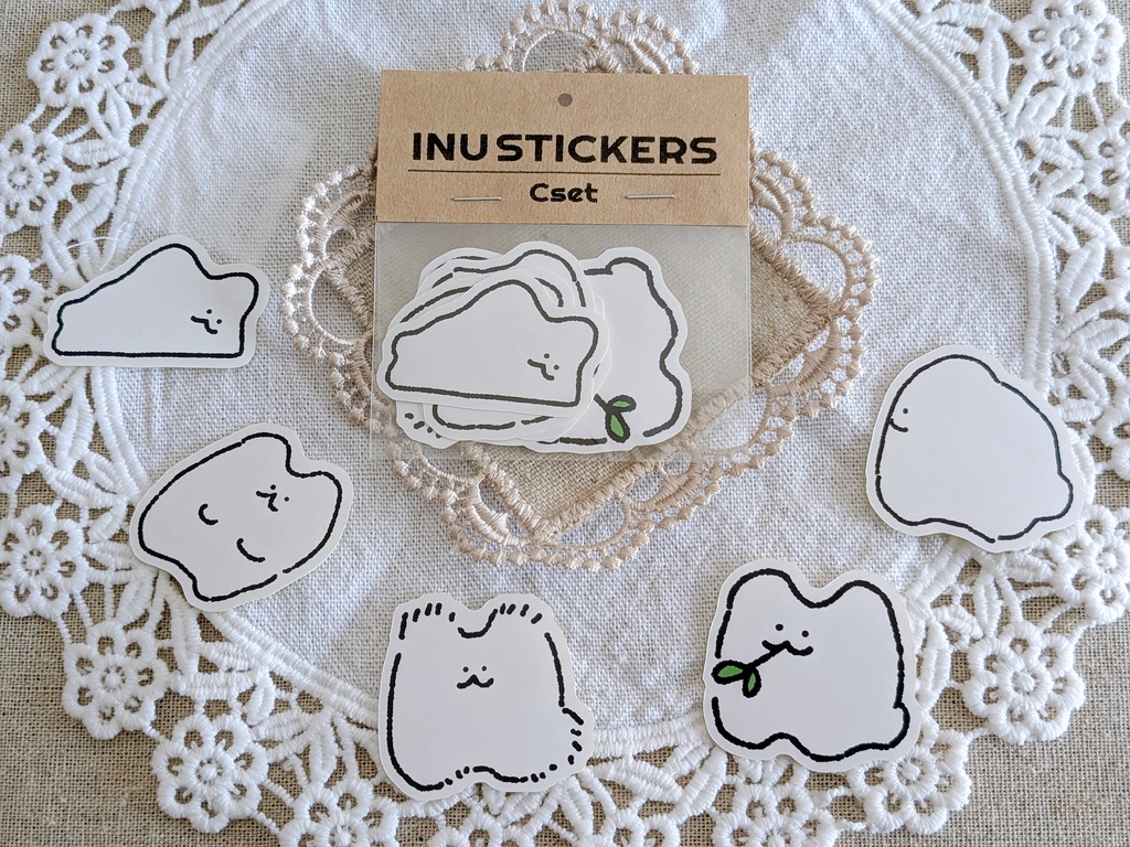 いろんな犬ステッカーC