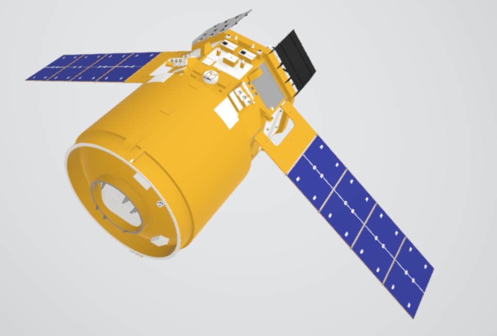 新型宇宙ステーション補給機「HTV-X」 3Dモデル