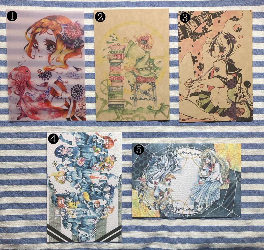 ポストカード。(特殊紙せれくと)