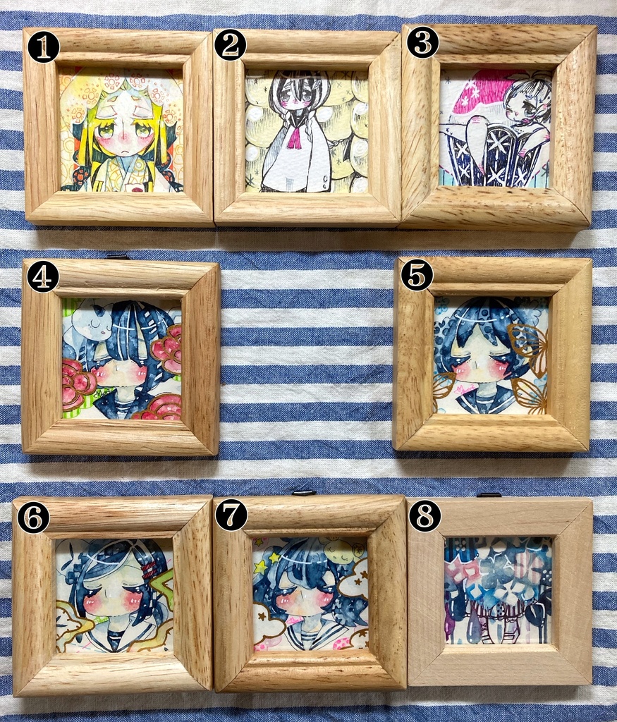 ミニ額に。