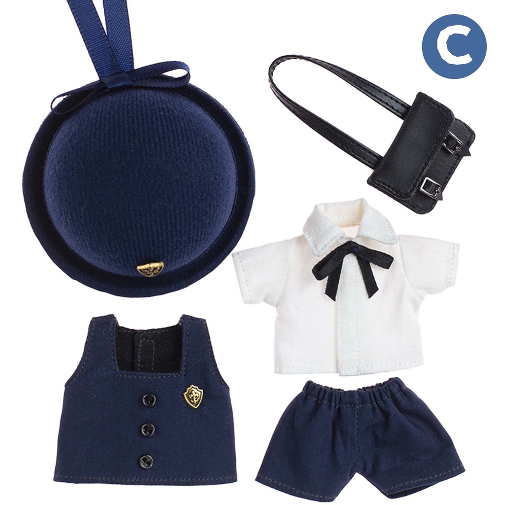 可愛い幼稚園制服 お洋服セット オビツ11服