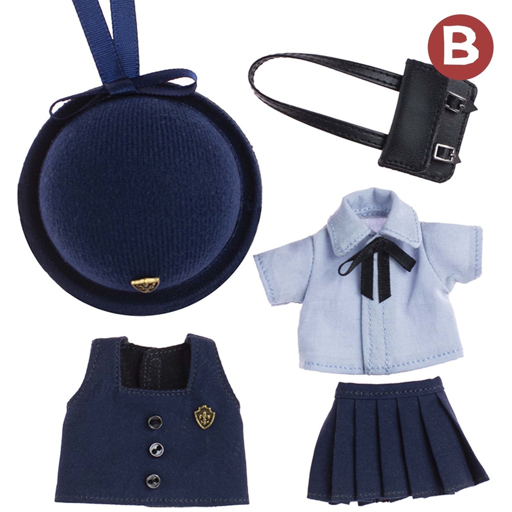 可愛い幼稚園制服 お洋服セット オビツ11服