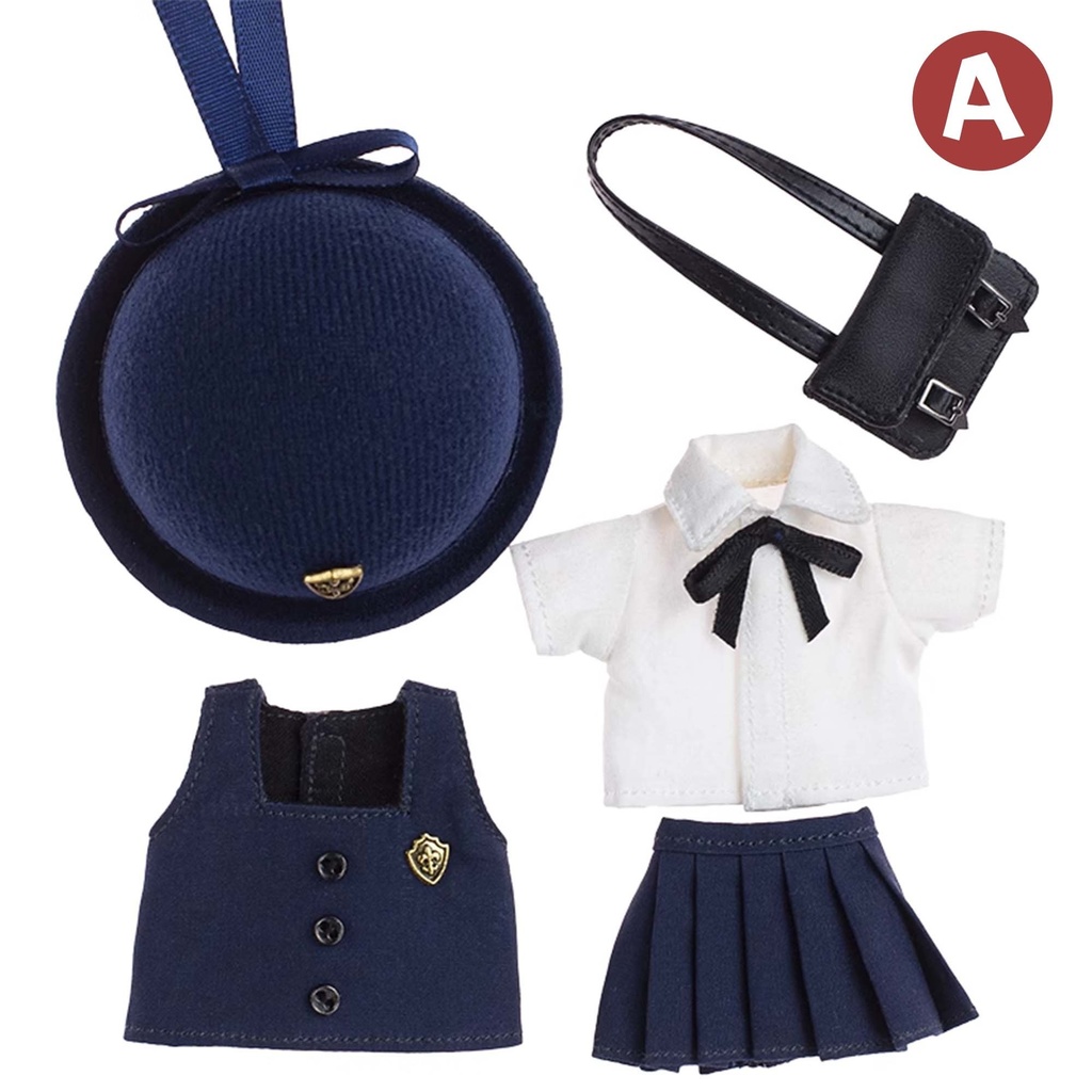 可愛い幼稚園制服 お洋服セット オビツ11服