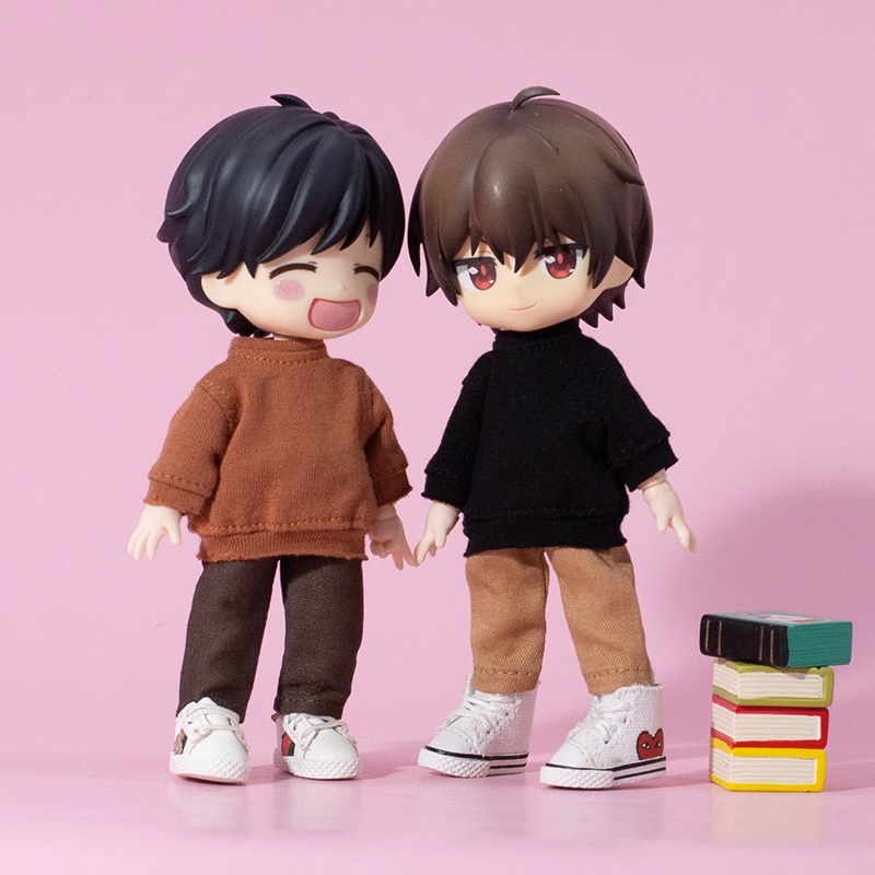 6つの色 ダークトーンパンツ 単品 オビツ11服