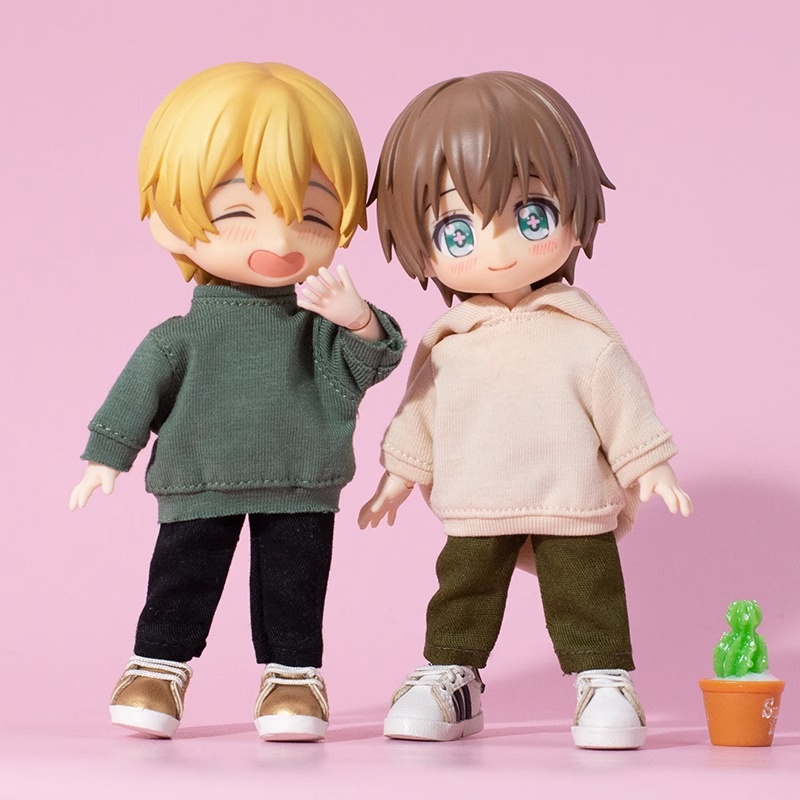 6つの色 ダークトーンパンツ 単品 オビツ11服