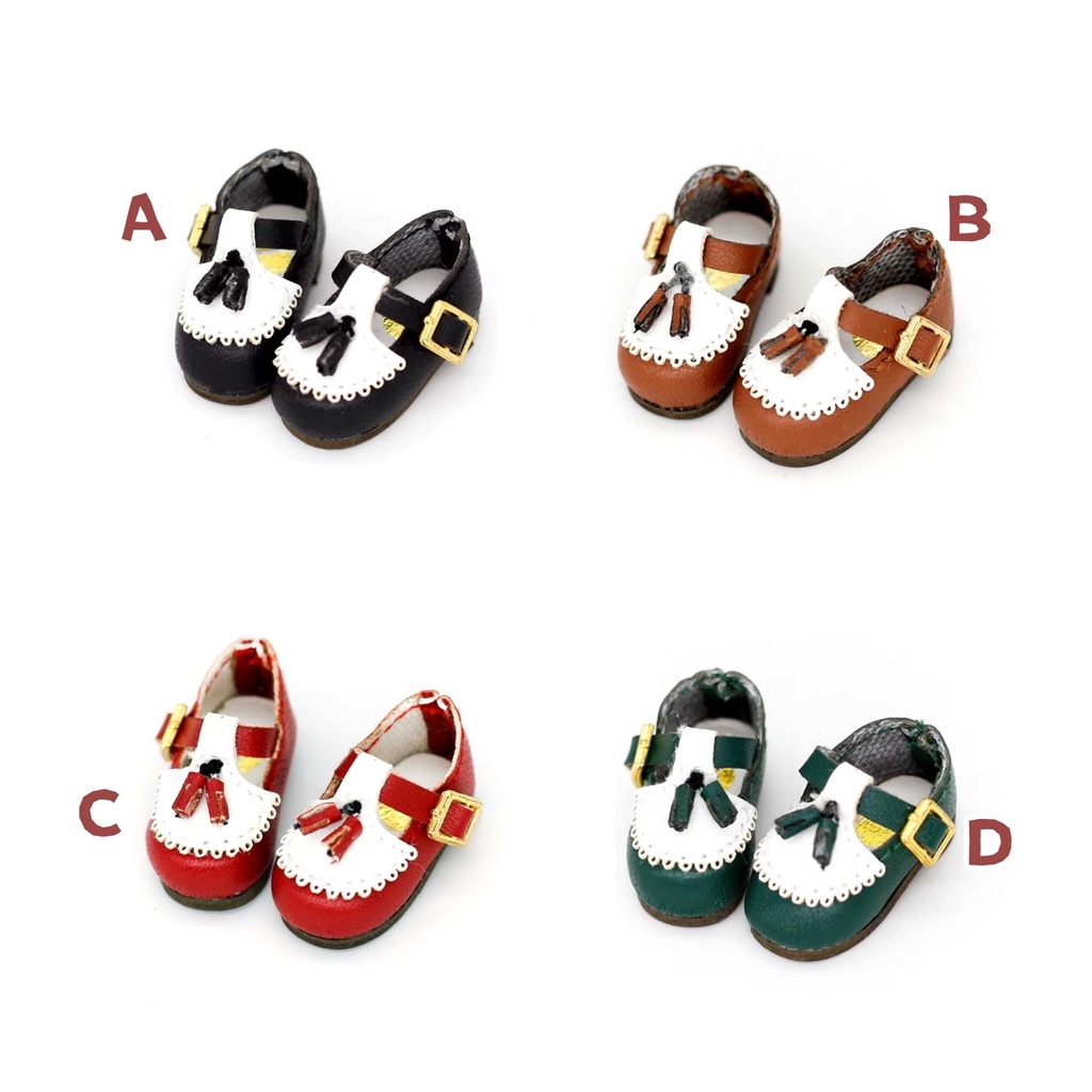 メリージェーン風タッセルシューズ オビツ11靴