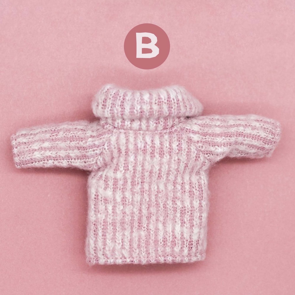 タートルネックセーター  単品 オビツ11服