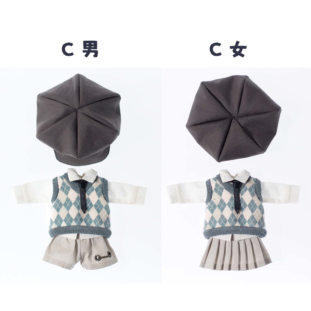イギリス風学院制服 セット オビツ11服