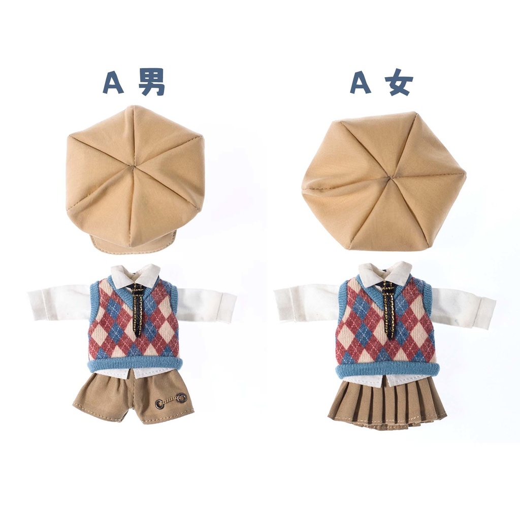 イギリス風学院制服 セット オビツ11服