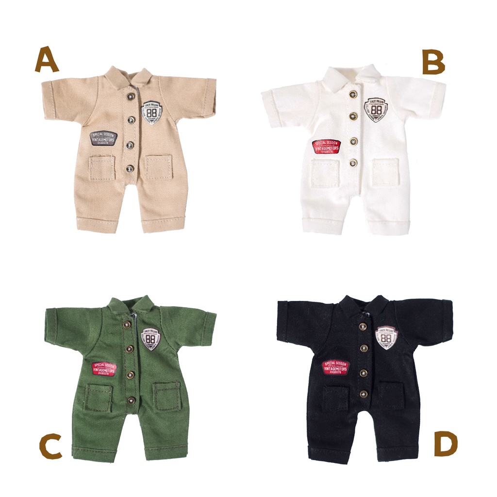 4色 オールインワン オビツ11服