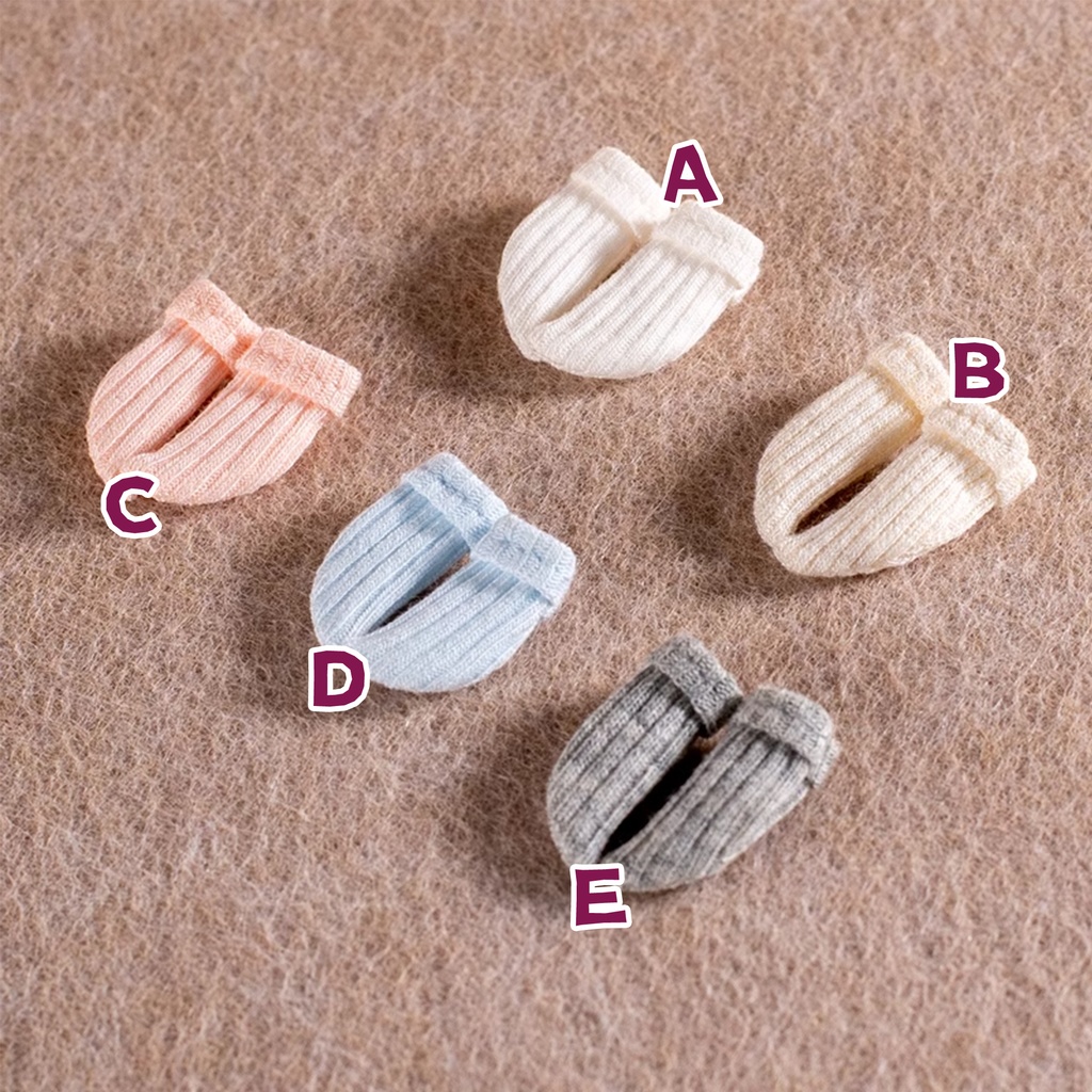 5色 ショートソックス 単品 オビツ11服