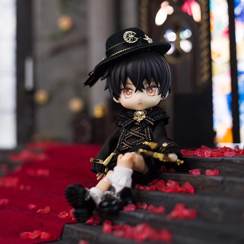 ヨーロピアンスタイルヴィンテージロイヤル衣装 お洋服セット オビツ11服