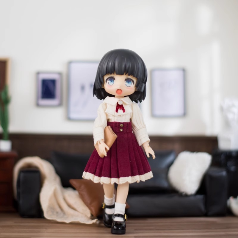 6色 学院風お洋服セット オビツ11服