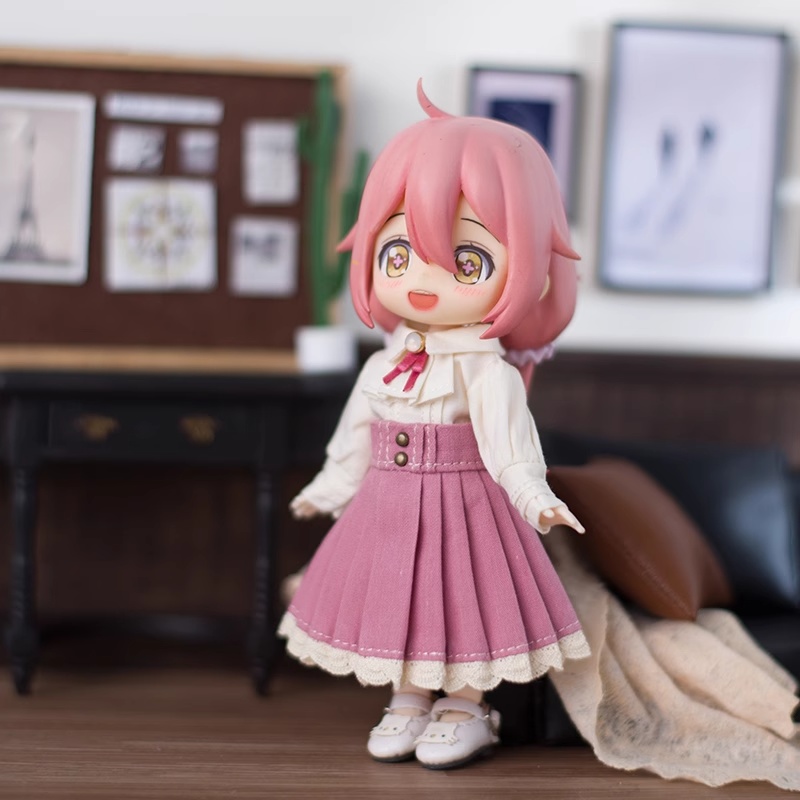 6色 学院風お洋服セット オビツ11服