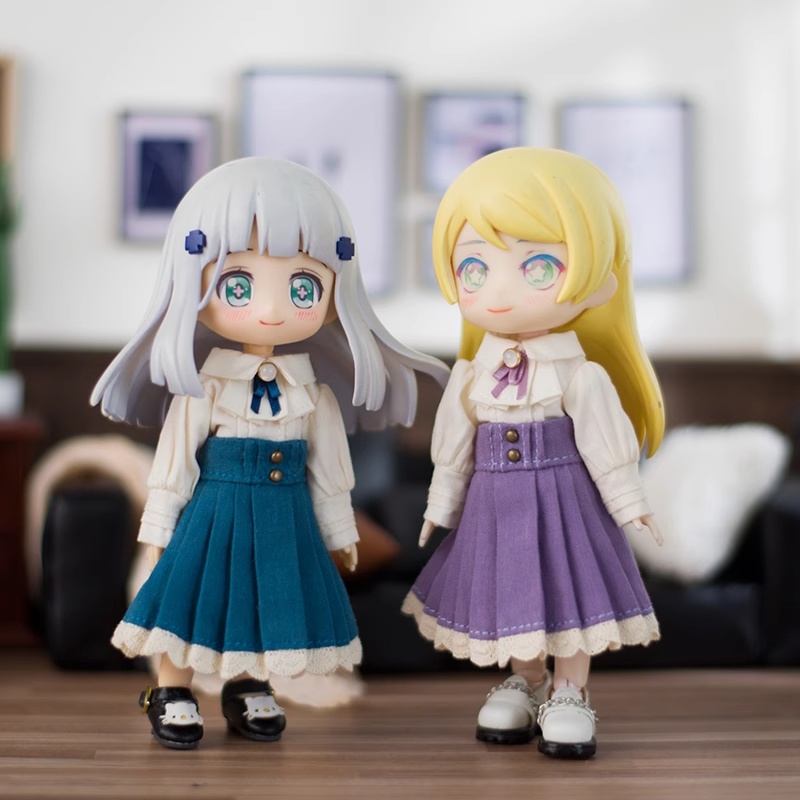 6色 学院風お洋服セット オビツ11服