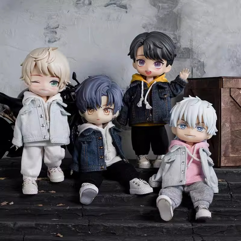 3色 デニムジャケット 単品 オビツ11服