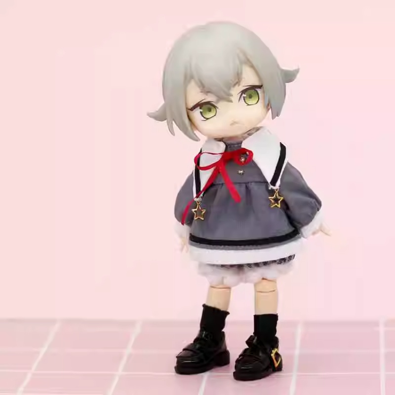 5色 可愛い学院風お洋服セット オビツ11服