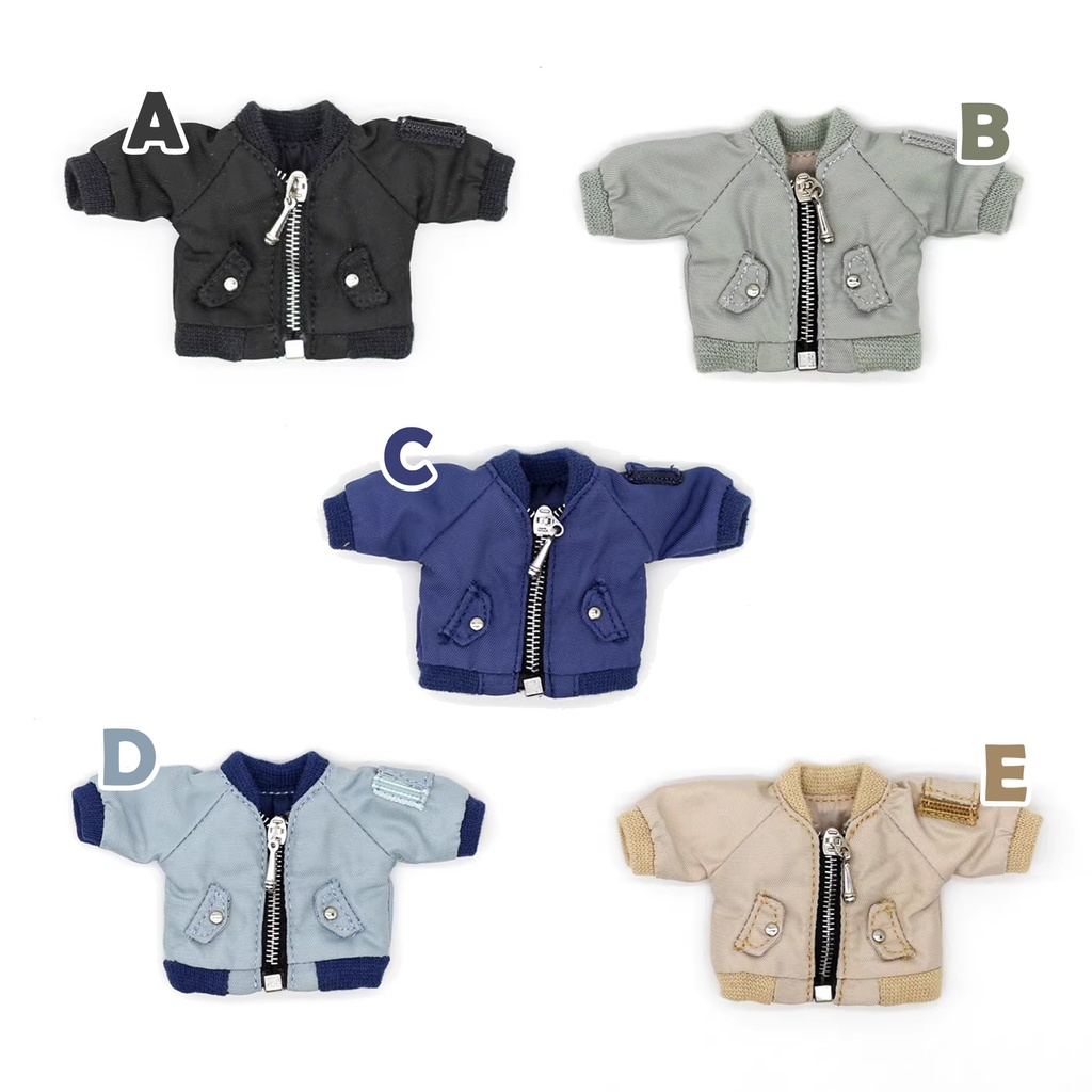 5色 フライトジャケット 単品 オビツ11服