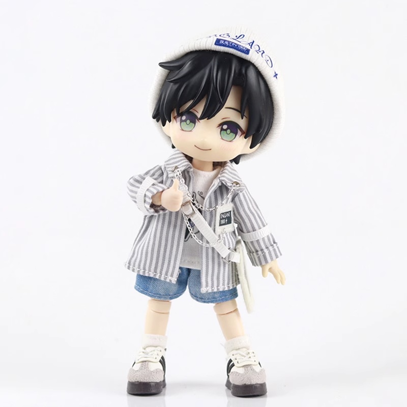 ストライプお洋服セット オビツ11服