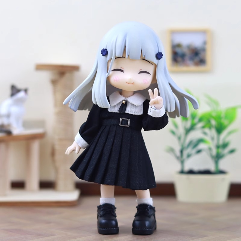 4色 スクール風ワンピース オビツ11服