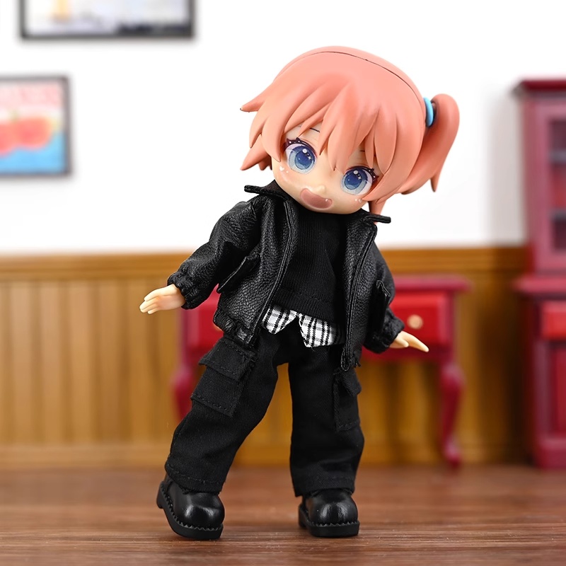 2色 レザージャケット 単品 オビツ11服