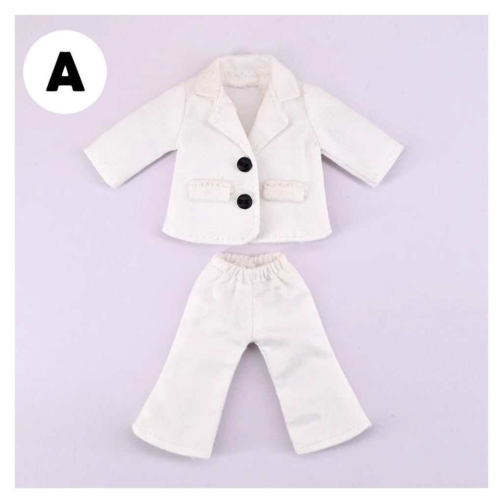 4色 カジュアルスーツ お洋服セット オビツ11服