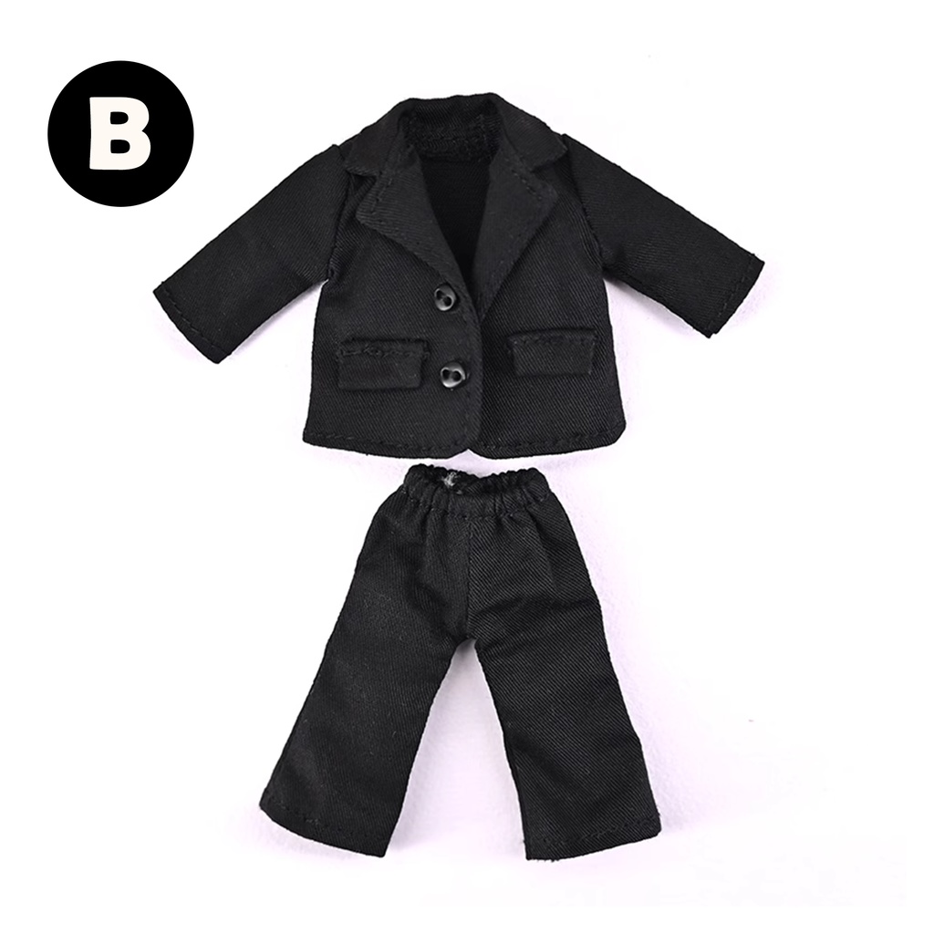 4色 カジュアルスーツ お洋服セット オビツ11服