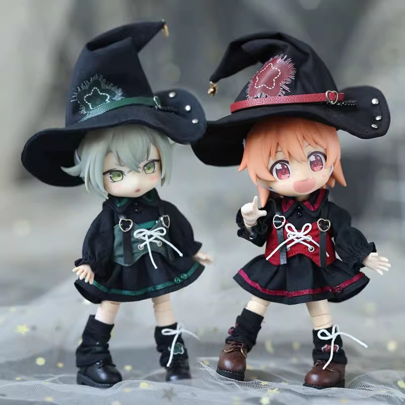 2色 魔導士コスチュームお洋服セット オビツ11服