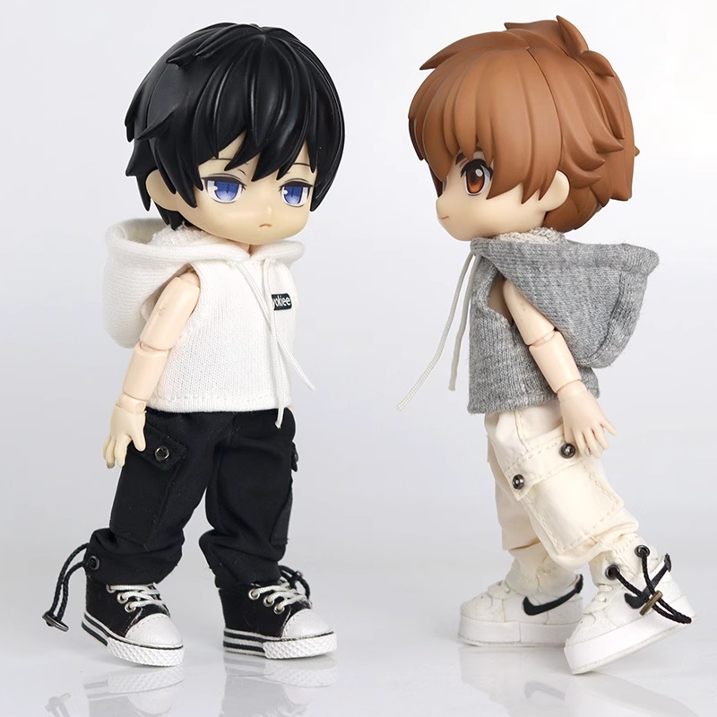 7色 フード付きノースリーブ 単品 オビツ11服