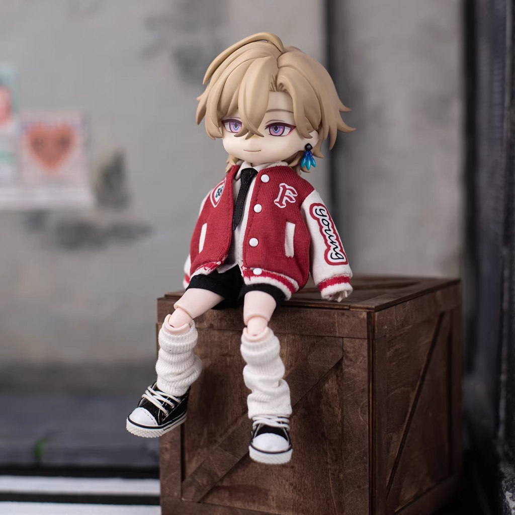 5色 ベースボール・ジャケット 単品 オビツ11服