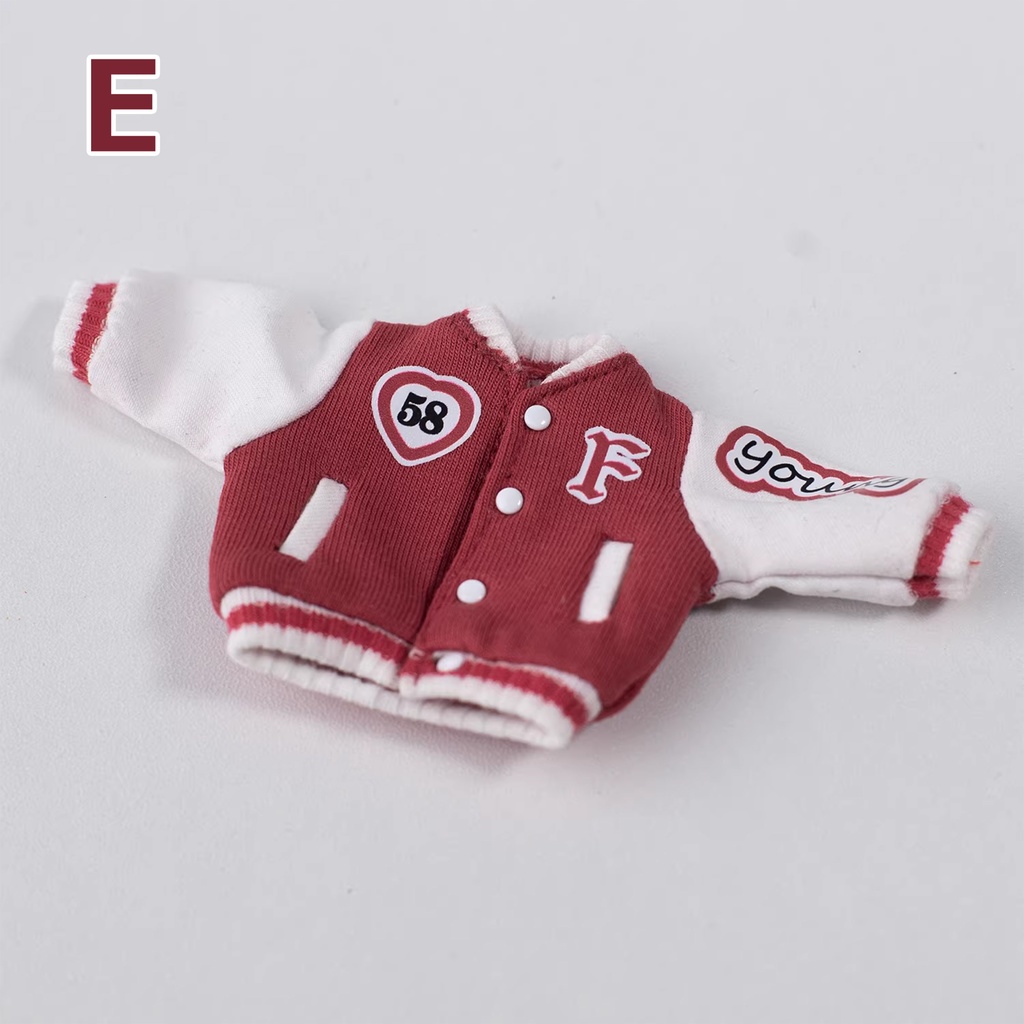 5色 ベースボール・ジャケット 単品 オビツ11服