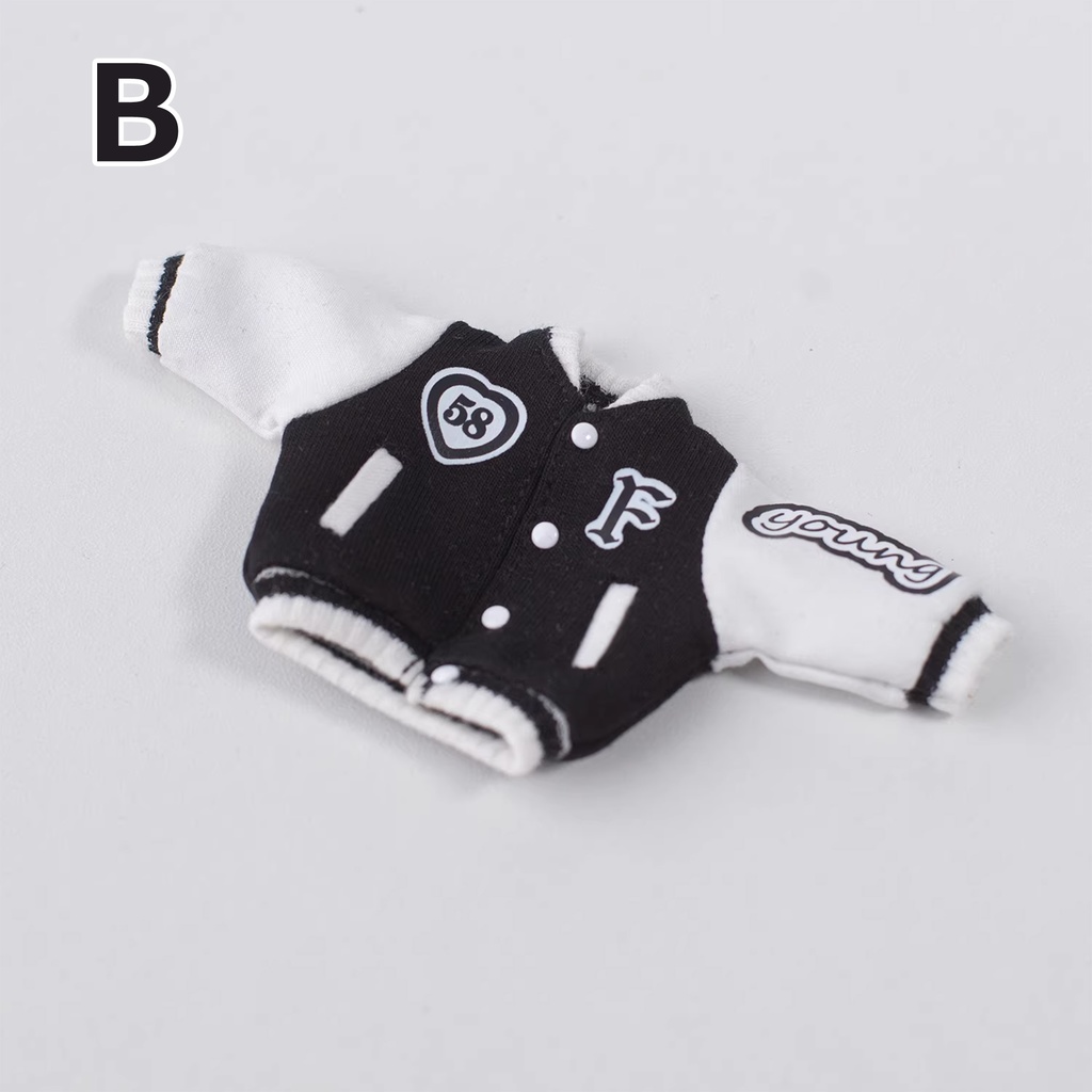 5色 ベースボール・ジャケット 単品 オビツ11服