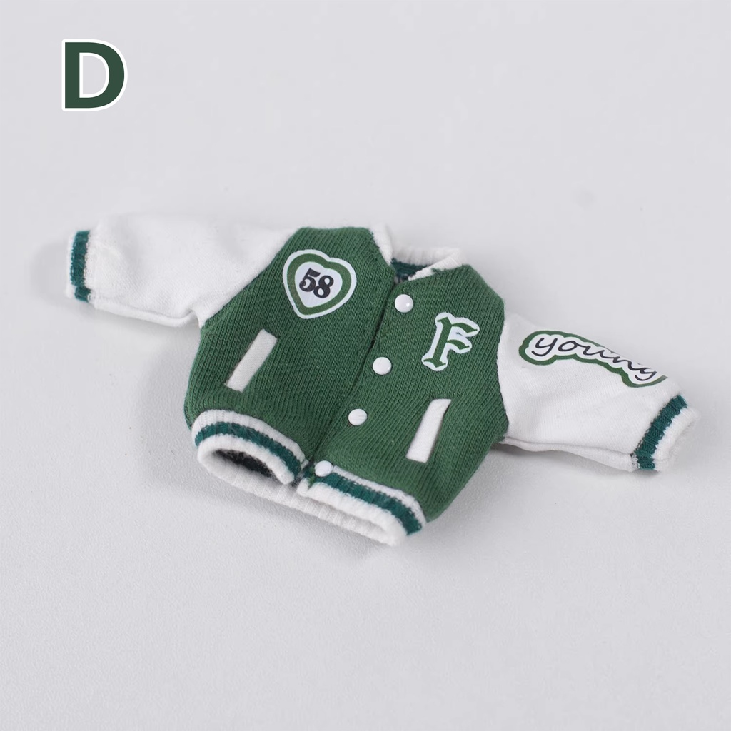 5色 ベースボール・ジャケット 単品 オビツ11服