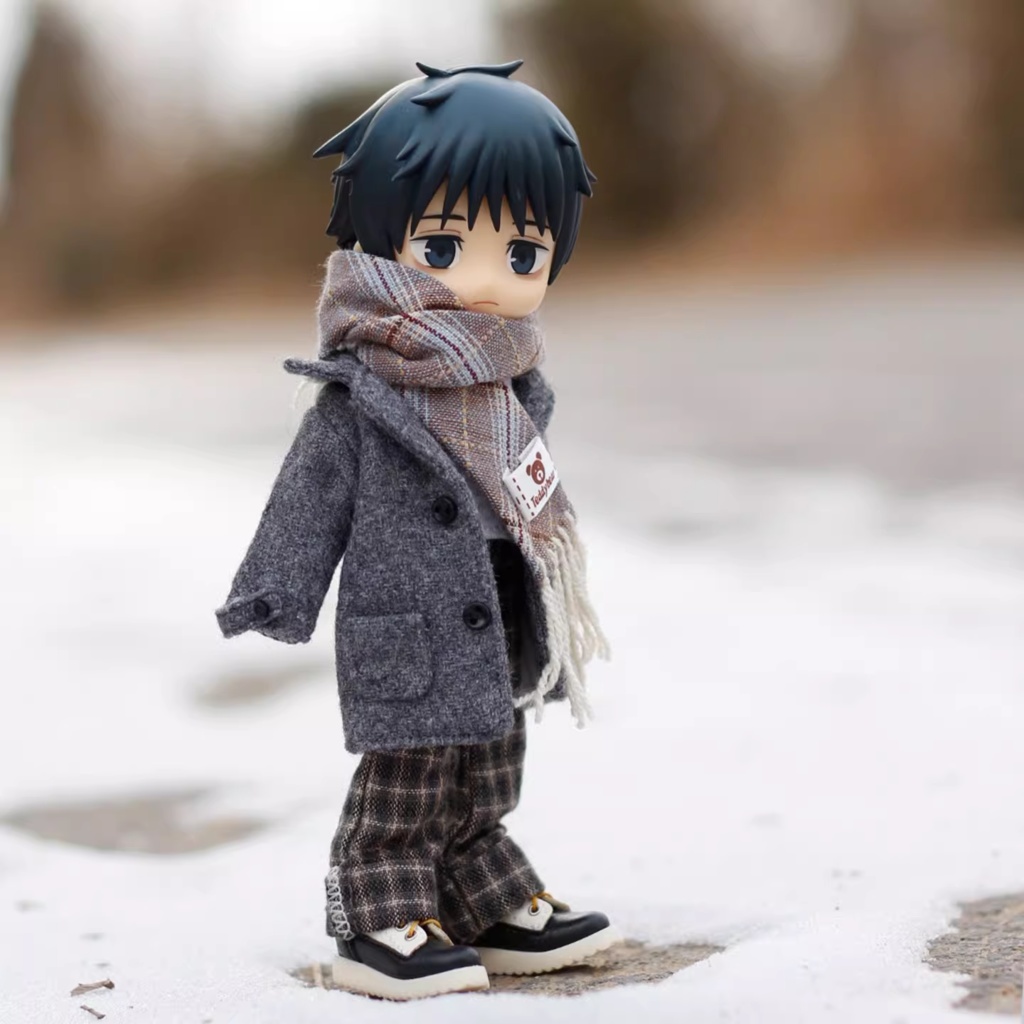 4色 ウールコート 単品 オビツ11服