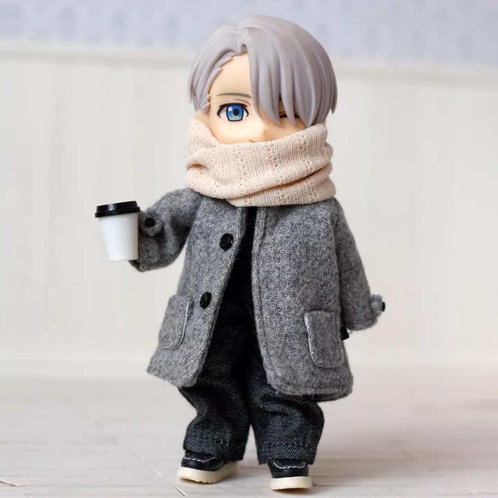 4色 ウールコート 単品 オビツ11服