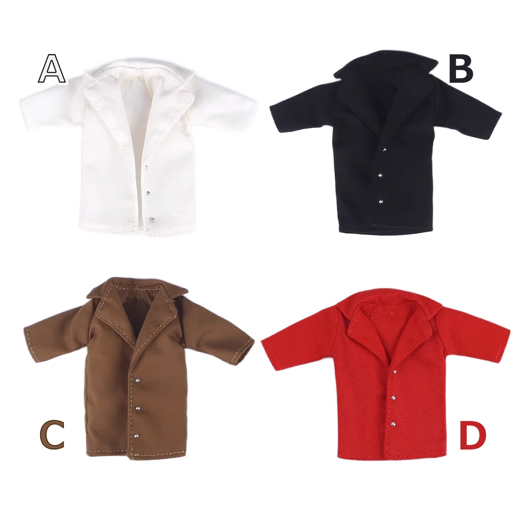 4色 ロングコート 単品 オビツ11服