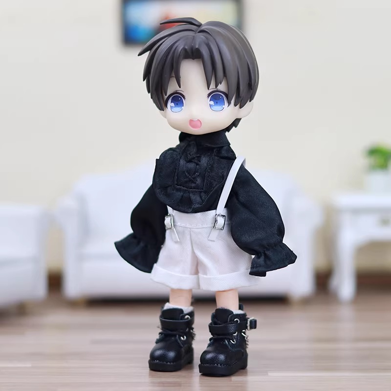 2色 サスペンダー付きショートパンツ 単品 オビツ11服