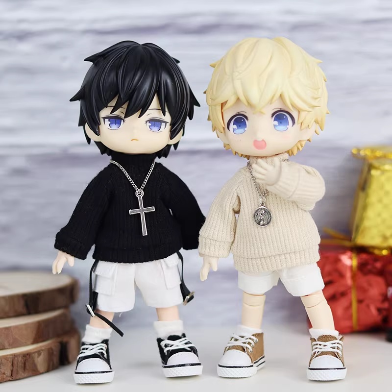 6色 タートルネック 単品 オビツ11服