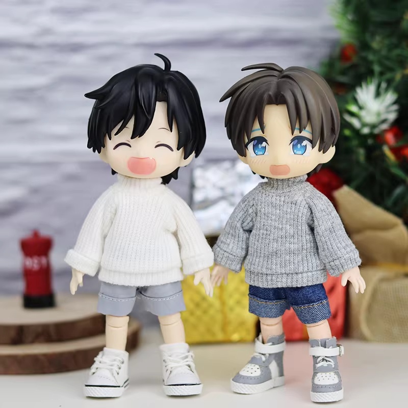 6色 タートルネック 単品 オビツ11服