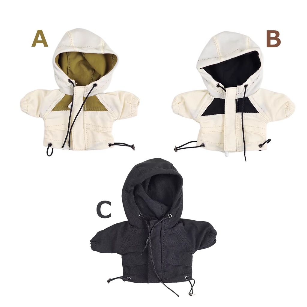 6色 マウンテンパーカー 単品 オビツ11服