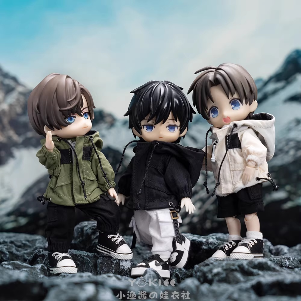 6色 マウンテンパーカー 単品 オビツ11服